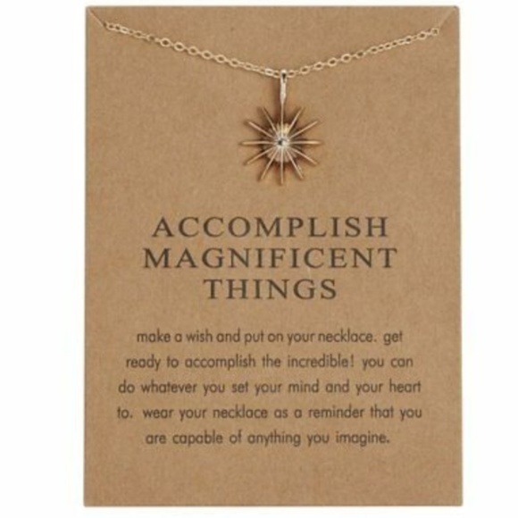 COPY - New Accomplish Magnificent Things Necklace - Picture 1 of 3